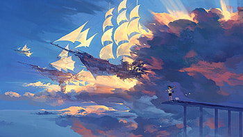 Mac Anime, anime mac air HD wallpaper