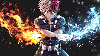 Anime Boy Gamer on Dog, boy computer HD wallpaper