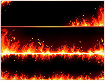 Fire Banner Youtube HD wallpaper