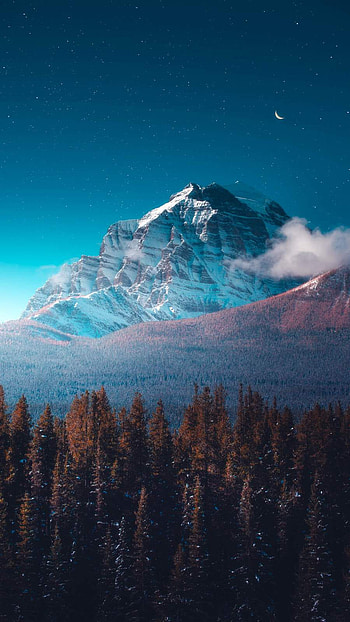 The Rockies Mountains HD phone wallpaper