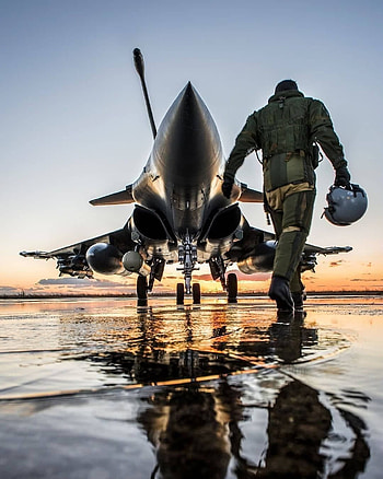 Air Force Fighter Pilot, indian fighter jet HD phone wallpaper