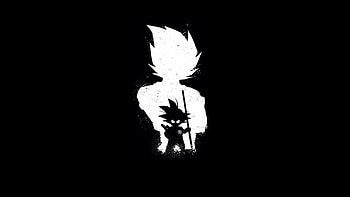 1366x768 Goku Anime Dark Black 1366x768 Resolution , Backgrounds, and HD wallpaper