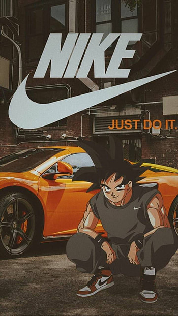 Dragonball Nike, goku drip HD phone wallpaper