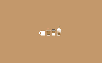 Brown Aesthetic Laptop Minimalist Beige, minimalist brown HD wallpaper