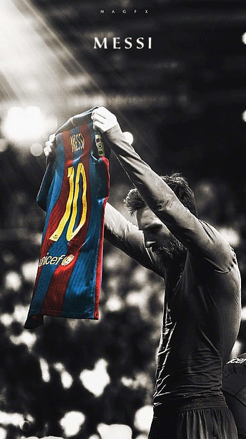 Messi Celebration, messi shirt HD phone wallpaper
