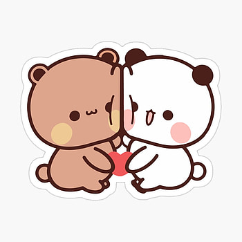 Panda Bear, Bubu Dudu, Cute love HD phone wallpaper
