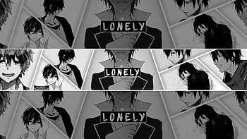Lonely Youtube Banner, sad anime banner HD wallpaper