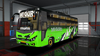 JAI GURU JINN BUSSID Livery, jai guru bus HD wallpaper