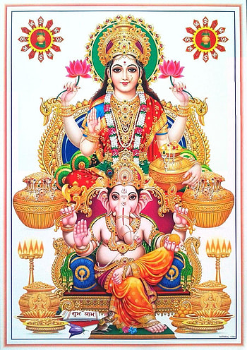 Lakshmi 1, ganesh laxmi HD phone wallpaper