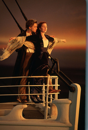 titanic movie characters HD phone wallpaper