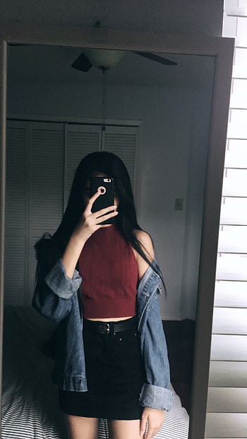 Ulzzang Girl, aesthetic korean girl HD phone wallpaper