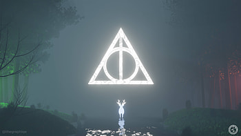 Deathly hallows 10k, deathly hallows sign HD wallpaper