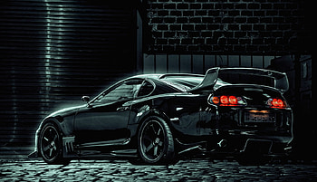 1336x768 Toyota Supra Black Laptop , Backgrounds, and, supra mk4 black HD wallpaper