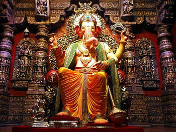 Lalbaugcha Raja, mumbai ganpati HD wallpaper