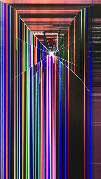 Very Big Broken Screen Prank, broken tv screen HD phone wallpaper