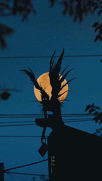 14 BEAUTIFUL ANIME , amoled death note mobile HD phone wallpaper