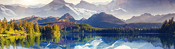 Dual Monitor 7680X2160, nature dual monitor HD wallpaper