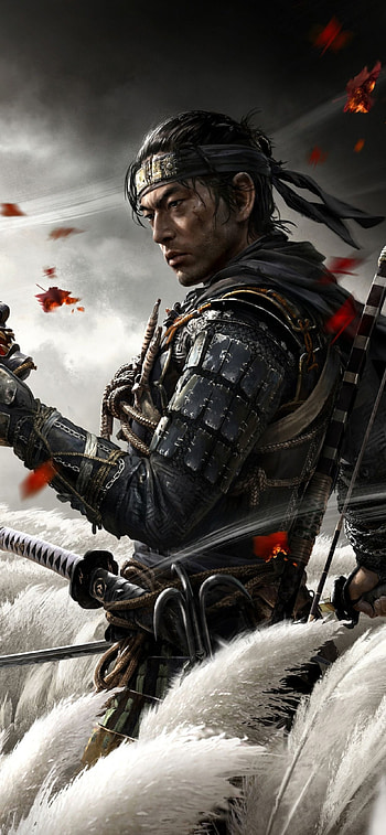 1242x2688 Ghost of Tsushima 2020 XS MAX , Games, ghost of tsushima mobile HD phone wallpaper