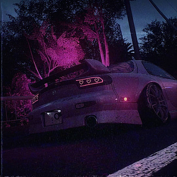Jdm Purple Car Aesthetic HD phone wallpaper