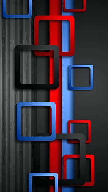 : , Full, , For, Mobile, With, Red, Blue, And, Black, Box, dark full screen HD phone wallpaper