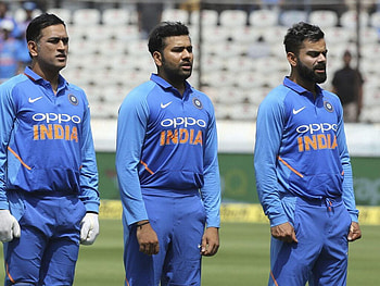 MS Dhoni, Virat Kohli And Rohit Sharma To Play Together In All, dhoni and virat HD wallpaper