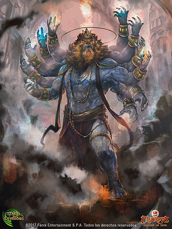 ArtStation, angry lord vishnu HD phone wallpaper