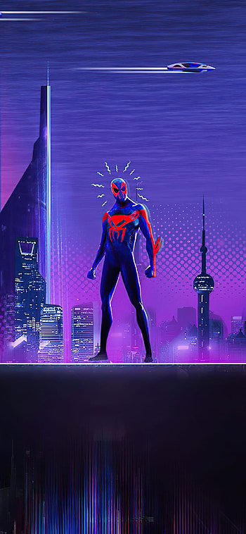 1125x2436 Spider Man 2099 Spider Verse XS, 10, X , Backgrounds, and, spider man into the spider verse HD phone wallpaper