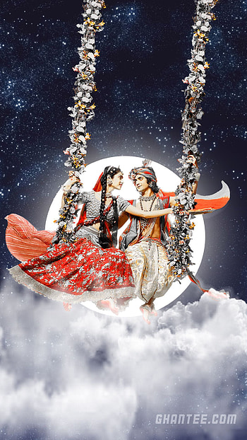 420 Radha Krishna Serial ideas in 2021, cute radha krishna HD phone wallpaper