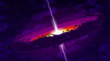 1920x1080] Black Hole. By kurzgesagt. : r/, ton 618 HD wallpaper