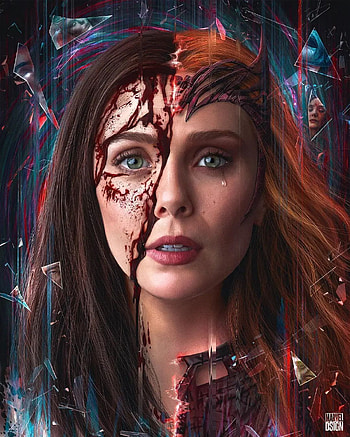 scarlet witch, dr. strange 2 HD phone wallpaper