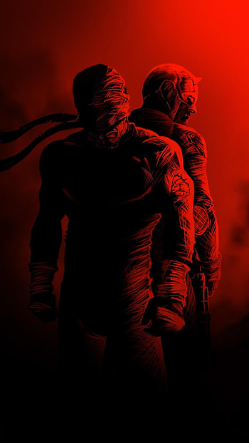 Daredevil found on AMOLED for Really, red amoled HD phone wallpaper