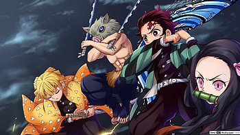 Demon Slayer : Kimetsu No Yaiba, demon slayer computer HD wallpaper