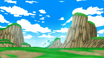 DBZ Scenery, background dragon ball HD wallpaper