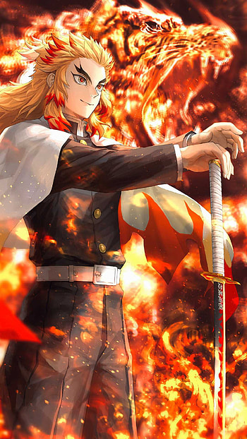 Kyojuro Rengoku, rengoku HD phone wallpaper