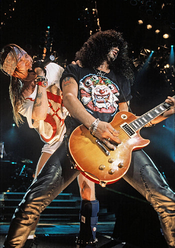 Slash & Axl Rose, slash gun n roses HD phone wallpaper
