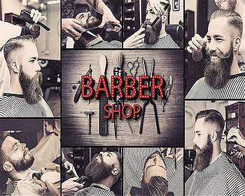 Custom hairstyle fashion style backgrounds wall painting hair salon decoration painting barber shop 3d murals HD wallpaper