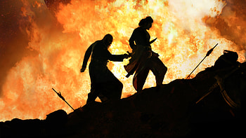 Kattappa Killing Bahubali Scene HD wallpaper