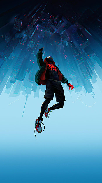 spider man into the spider verse HD phone wallpaper