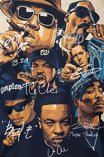 Great : Rap Legends Notorious BIG Snoop Dogg Ice Cube Eminem Tupac, snoop dogg cartoon HD phone wallpaper