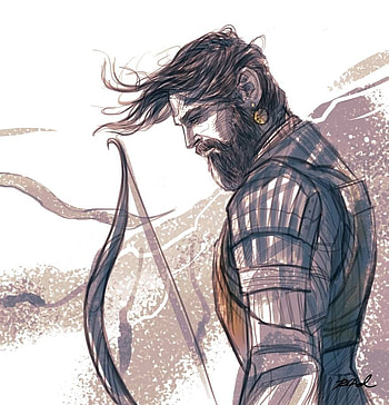 Karna from Mahabharata by rkamalart in 2020, karna mahabharat HD phone wallpaper