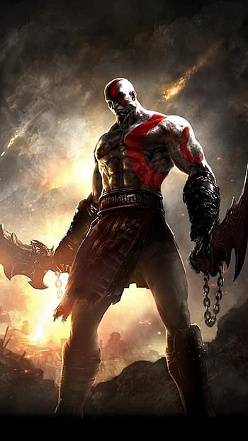 kratos HD phone wallpaper