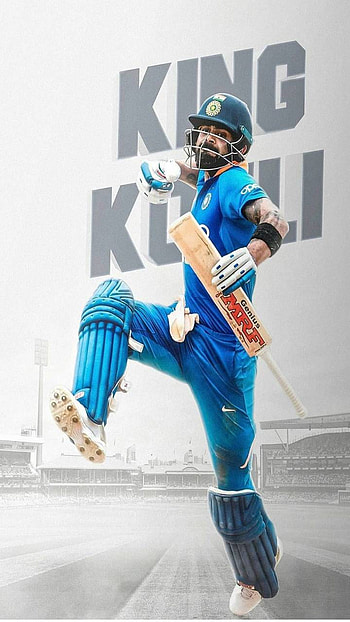 Virat kohli by Dhonism_7781, king virat kohli HD phone wallpaper