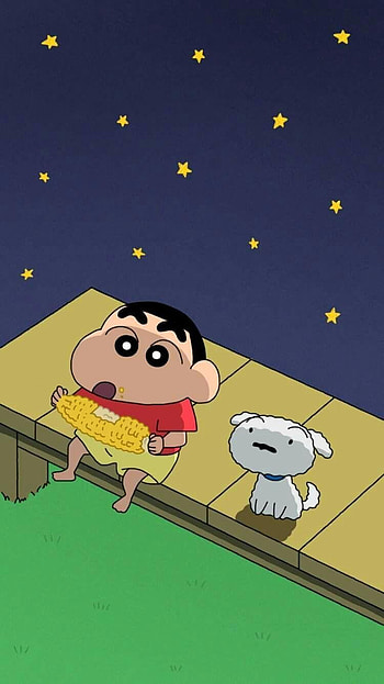 crayon shin chan HD phone wallpaper