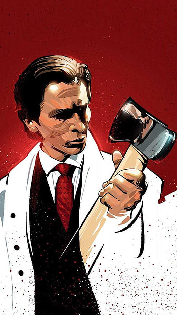Patrick Bateman HD phone wallpaper