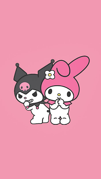 2 Kuromi And Melody, sanrio kuromi HD phone wallpaper