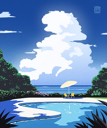 ArtStation, hiroshi nagai HD phone wallpaper
