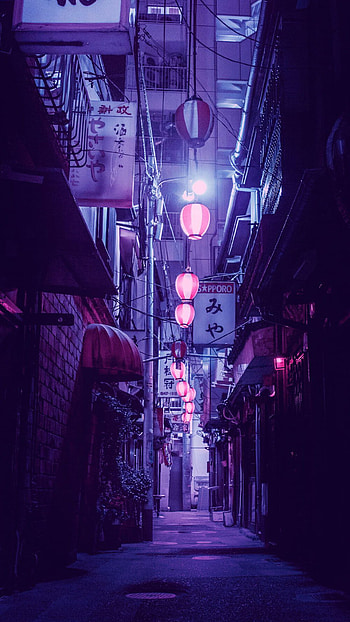 Japan Aesthetic , japan night street HD phone wallpaper