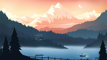 5120x2880 Mountain Retreat , Artist , and Backgrounds, summer 5120x2880 HD wallpaper