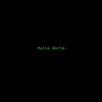 Hello World text , minimalism, code, quote, digital art, technology • For You For & Mobile, dark code HD phone wallpaper