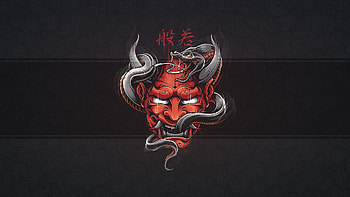 ArtStation, the oni HD wallpaper